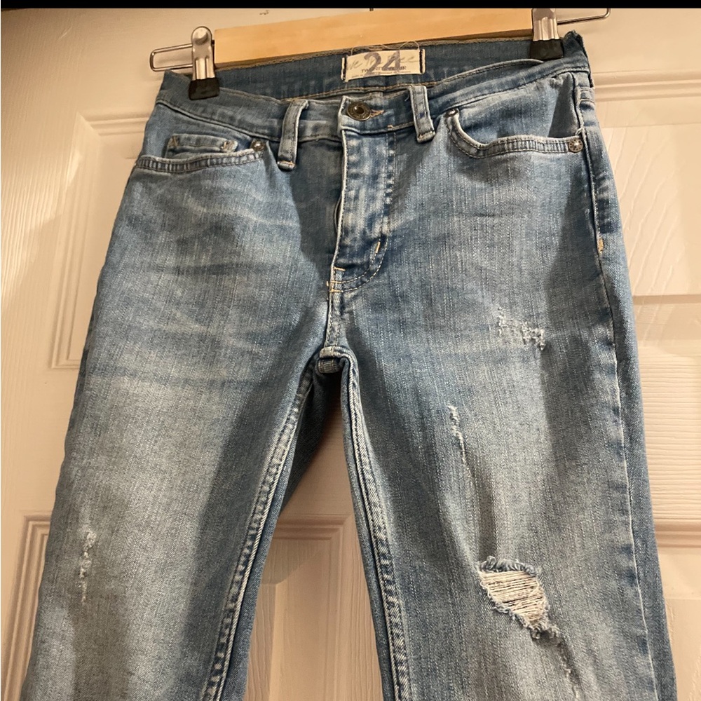 We The Free -Straight leg denim with fringe